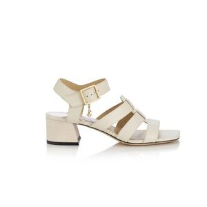 Jimmy Choo Leni City Sandal Milk